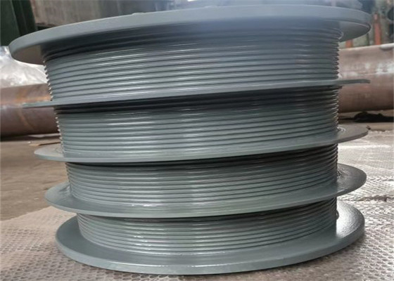 Sand Blasting Grooved Hoist Drum Lebus Type / Spiral Type / Smooth Type